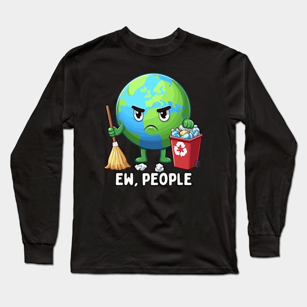 Ew People Long Sleeve T-Shirt by Etopix